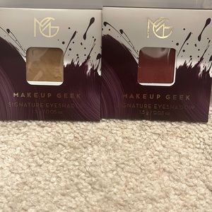Eyeshadow of makeup geek